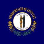 Whiskey Region Kentucky Flagge