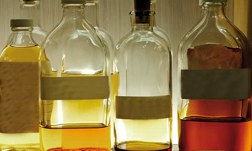 Verschiedene Whisky Samples